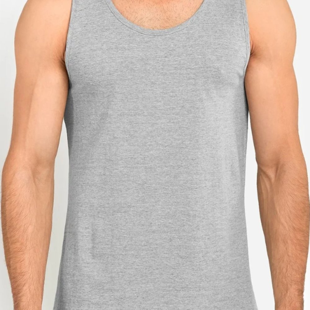 MEN'S HEAVY COTTON TANK TOP